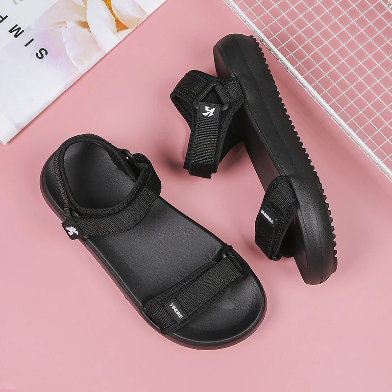 Summer Shoes For Women Sandals Flat Solid Color Sandalias Female Platform Open Toe  Ladies Slides Light Shoes Zapatillas Muje