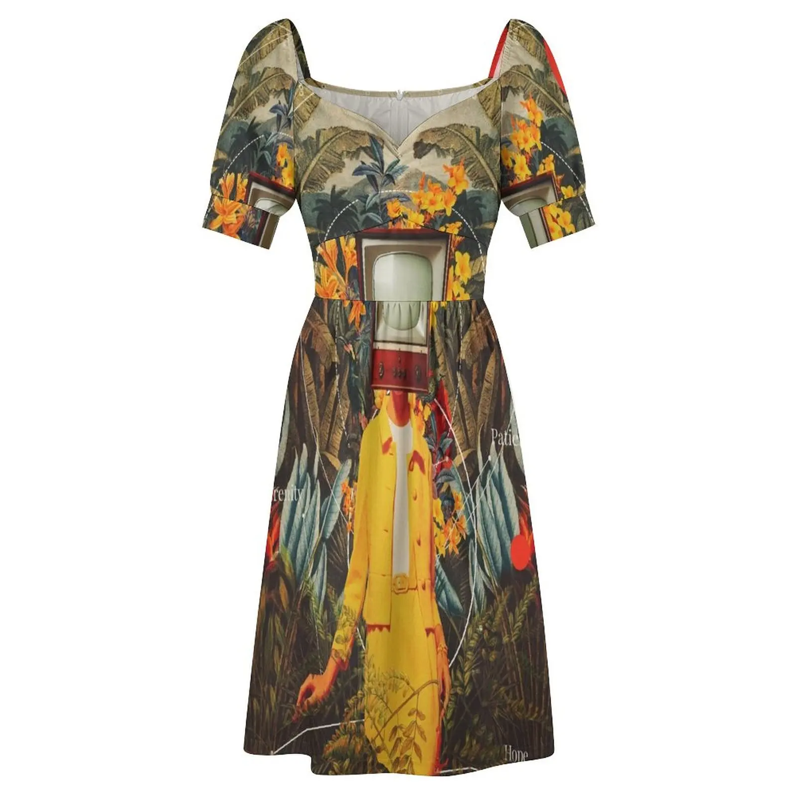 She Came from the Wilderness Платье с короткими рукавами для беременных вечернее платье