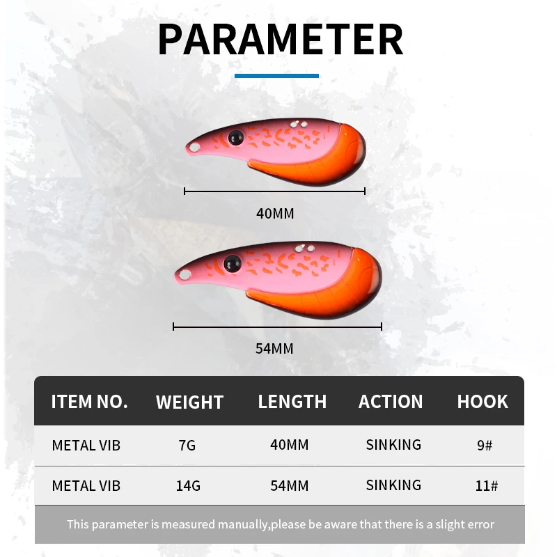 Волшебная металлическая рыболовная приманка 7 г/14 г