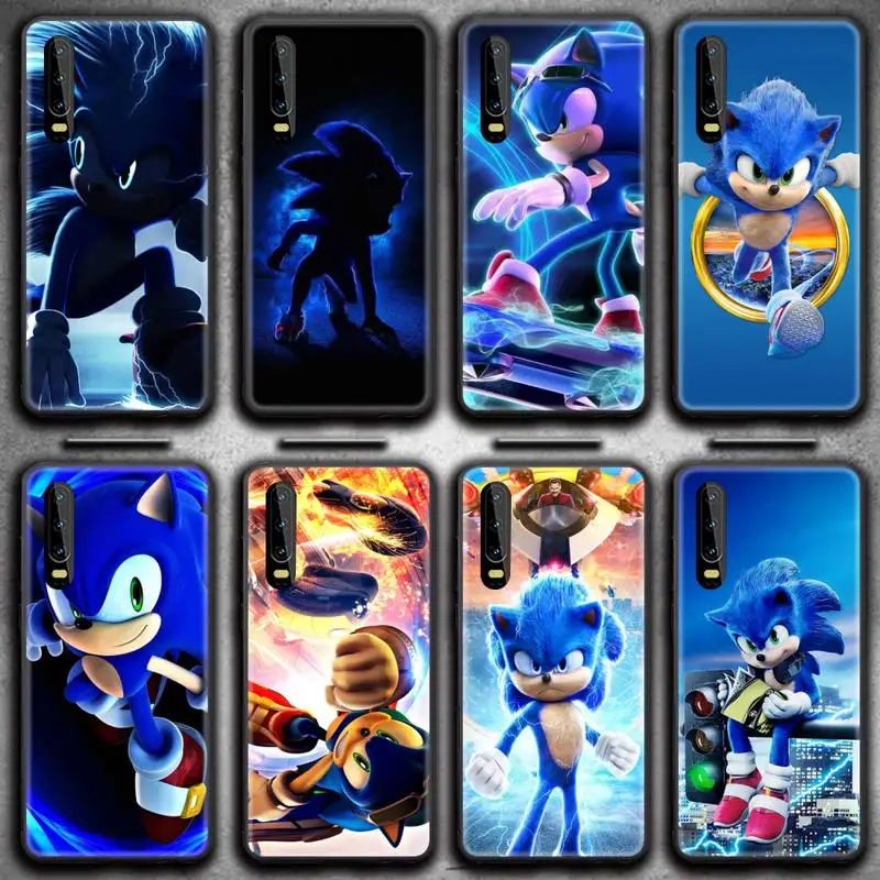 

Sonic the Hedgehog Phone Case for Huawei P20 P30 P40 lite E Pro Mate 40 30 20 Pro P Smart 2020