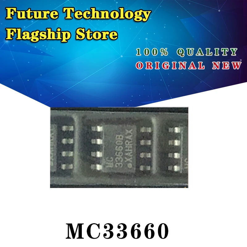 

Original 5 unids/lote MC33660 MC33660EF SOP8 coche Placa de ordenador chip SMD IC