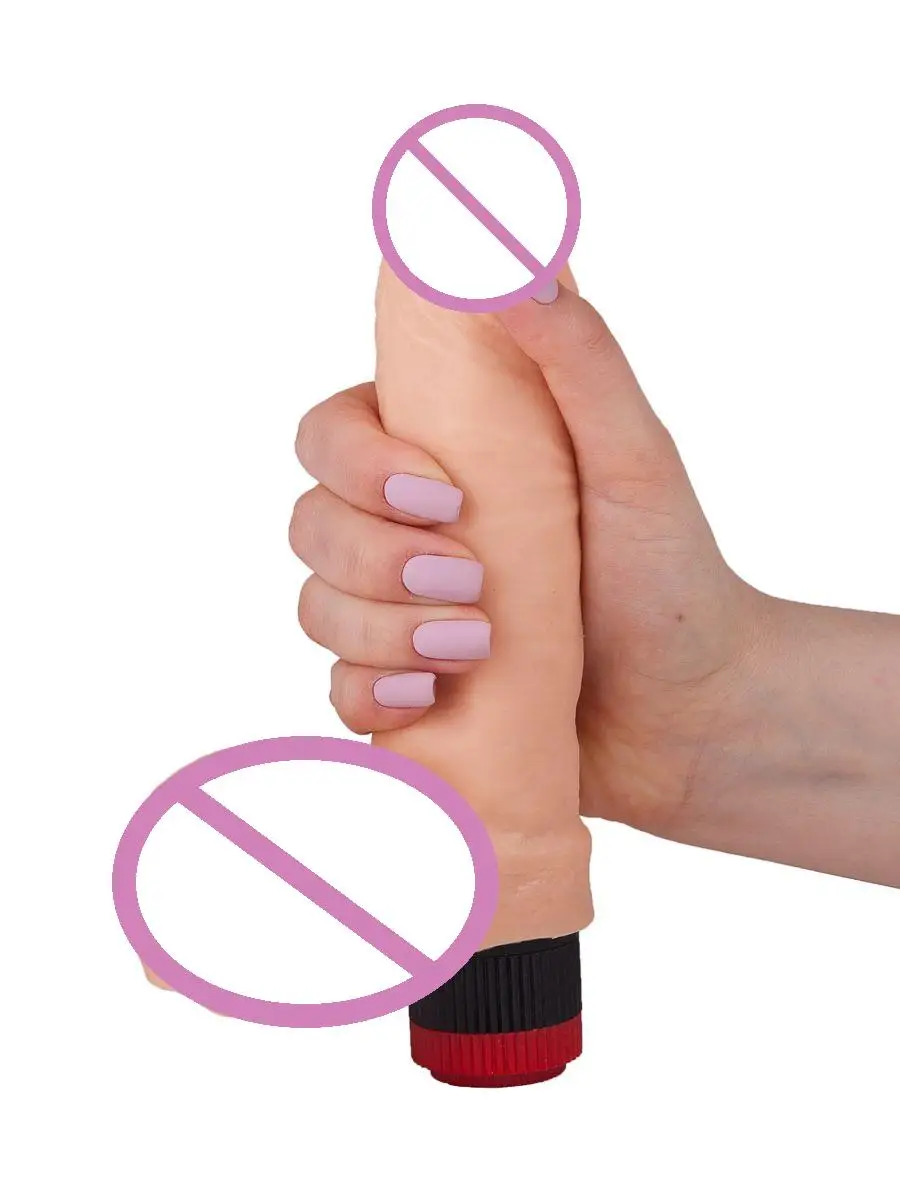 Гелевый вибромассажёр с розовой головкой - 16 см. | Красота и здоровье