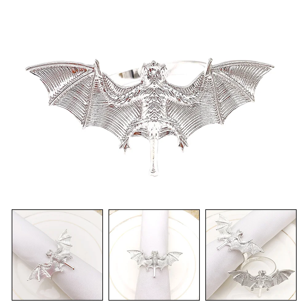 4 шт. кольца для салфеток в виде призрака