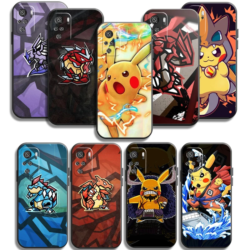 

Pokemon Bandai Phone Cases For Xiaomi Redmi Note 9T 9A 9T 8A 8 2021 7 8 Pro Note 8 9 Coque Carcasa Soft TPU Funda