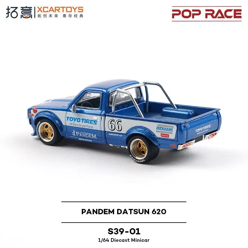 Модель XCARTOYS 164: Пикап Pandem Datsun 620 Off-Road из сплава, литая под давлением, от Tuoyi (art.: 3920d4e7581d2) - 3920d4e7581d2