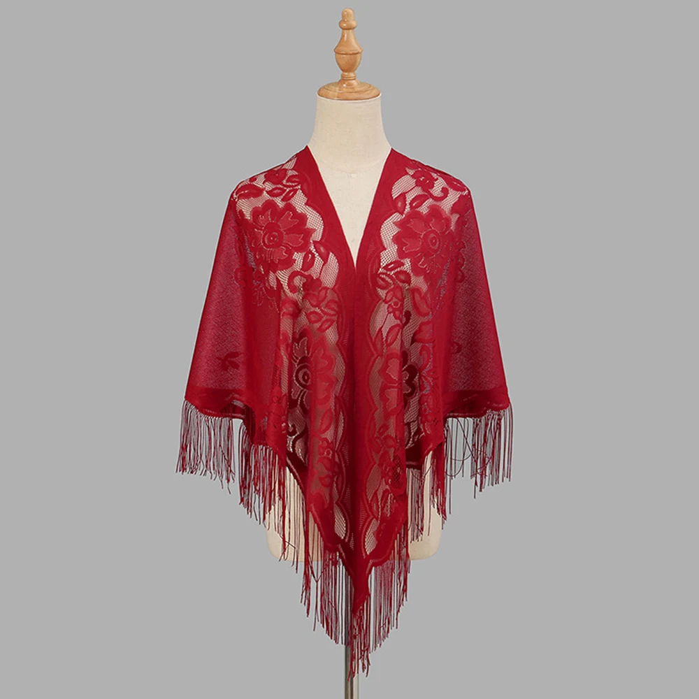 

Женское пончо в индийском стиле, длинные женские шали с кисточками и пуговицами из рога, женское свободное пончо, накидка, женская модель