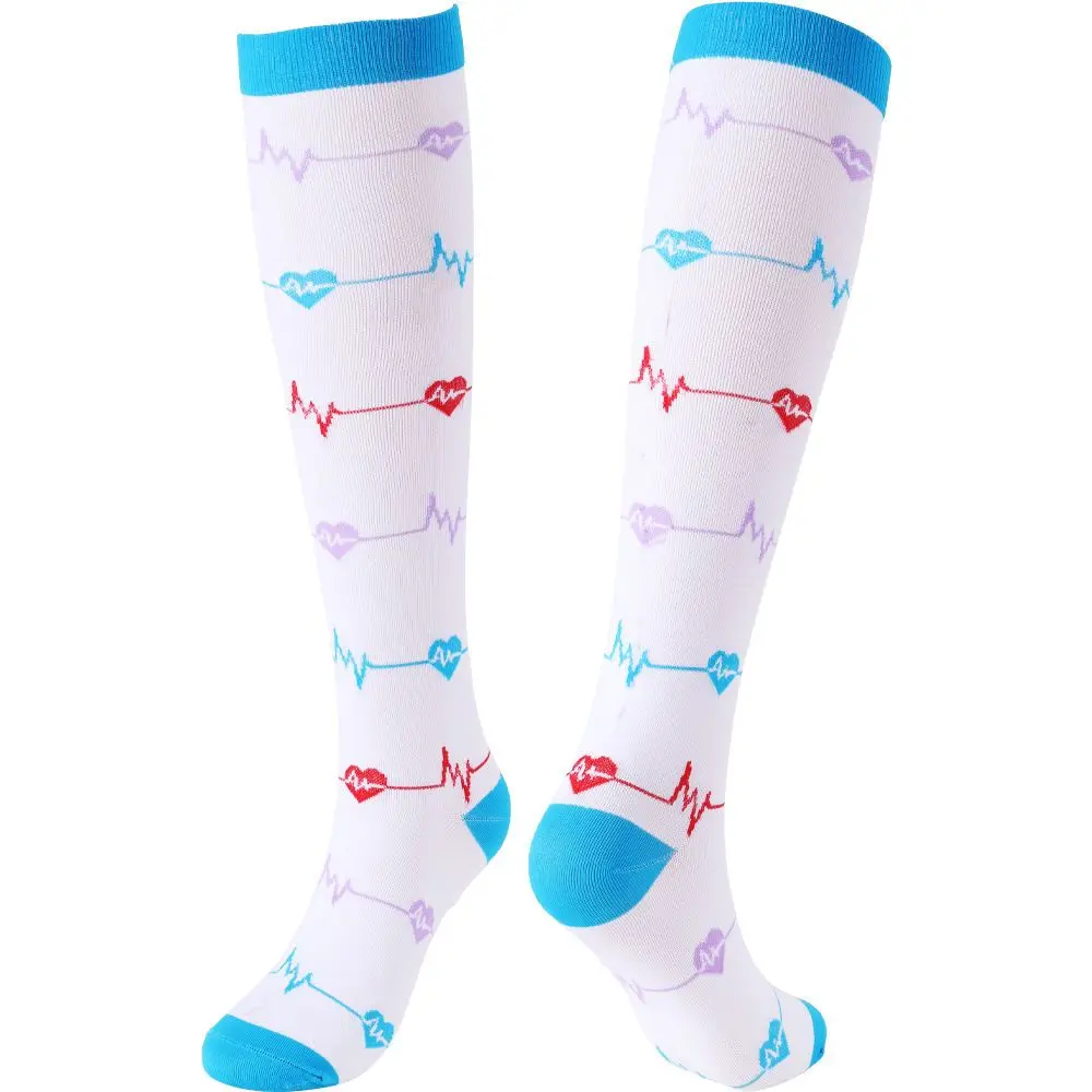 Comfortable Compression Stockings Golf Sport Socks Blood Circulation Promotion Slimming Medical Nursing Stockings Anti-Fatigue