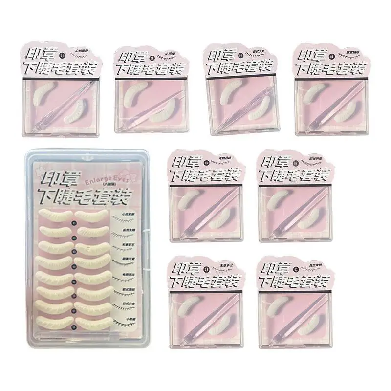 

Eyelash Stamps Tool Long-lasting Eyelash Tool Convenient Lash Stamp Universal Lash Applicator Effort-saving Quick Eyelash Stamp