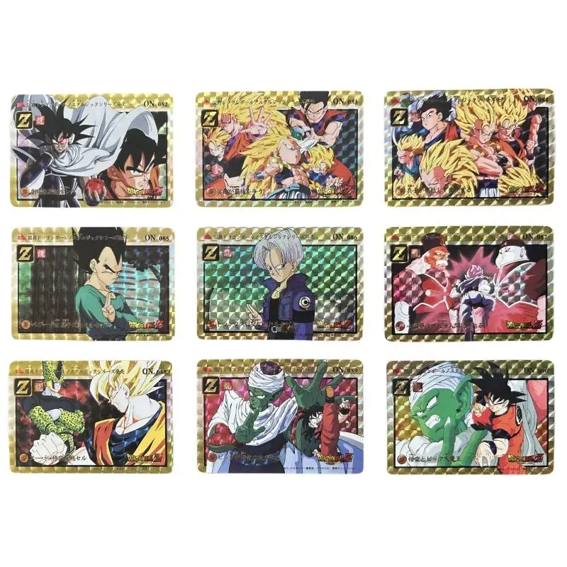 Флэш-карта Dragon Ball Black Son Goku Trunks Vegeta Iv Frieza OP04 набор сделай сам 27 листов коллекция