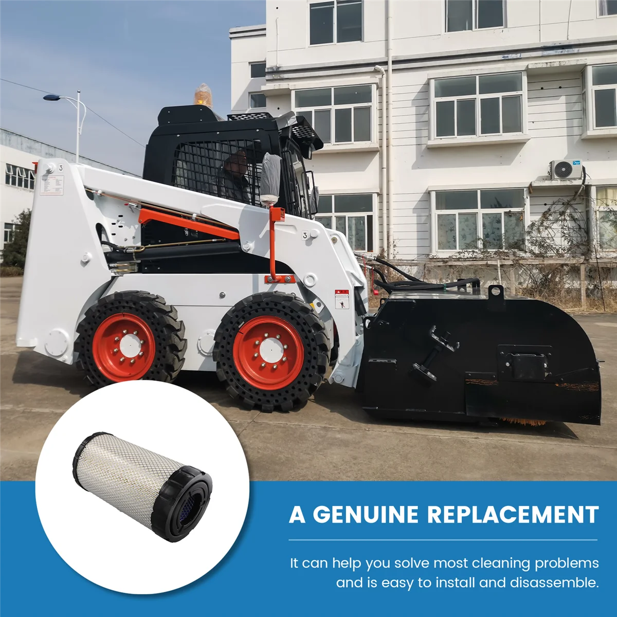 Элементы воздушного фильтра 6698057 6698058 Для Bobcat A300 S160 S185 S205 S220 S250 T180 T300 T320