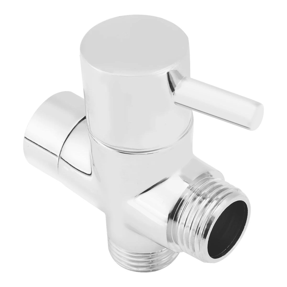 

Mayitr Brass Bathroom Toilet Bidet G1/2" T-adapter Shower Diverter 3 Way Shower Faucet Tee Connector Tool