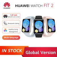 World Premiere Global Version HUAWEI WATCH FIT 2 Smartwatch 1.74-inch AMOLED Bluetooth Calling  Healthy Living Management  FIT2