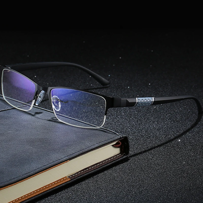 

2022 Anti Blue Light Blocking Rimless Square Reading Reading Glasses Women Men Anti-Fatigue Presbyopia Anti-Fatigue Glasses