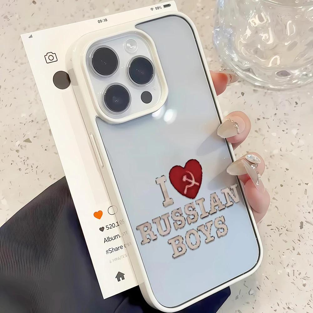 Фото Чехол для телефона Love Flag Text Hot Top, прочный, ударостойкий, с полным покрытием, подходит для iPhone 16, 13 Max, 15, 14, 11 Pro Air Plus, 12, 17. №5