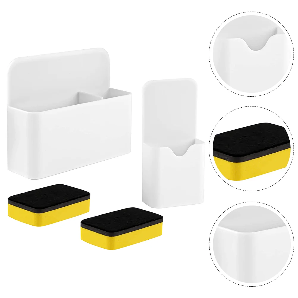 

Magnetic Storage Box Whiteboard Marker Organizer Dry Eraser Holders Pen Boards Accessories