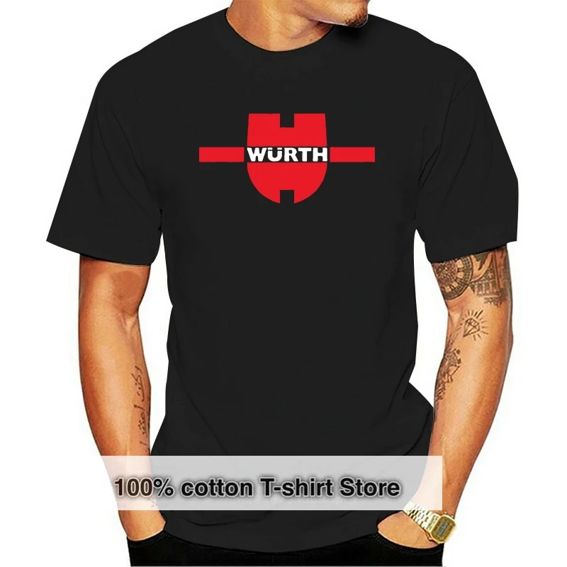 

Wurth German Tools Racing New T-Shirt Cheap wholesale tees100% Cotton For ManT shirt printing 100% Cotton Classic tee