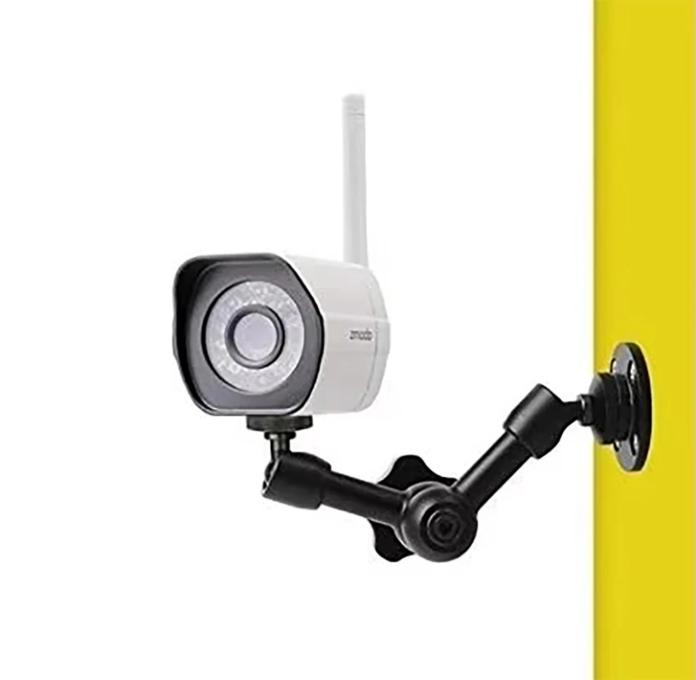 Фото 7-дюймовый настенный держатель Magic Arm, кронштейн-подставка для камер NetGear Arlo, Arlo pro, Arlo go, 1/4 для крепления держателя №2