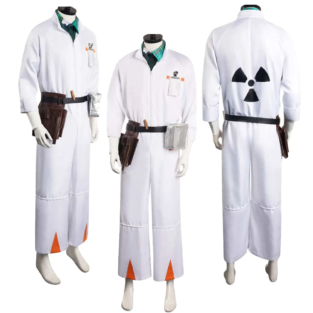 Doc Brown Косплей Мужской Костюм Ролевая Игра Назад Фильм ВБудущее Комбинезон