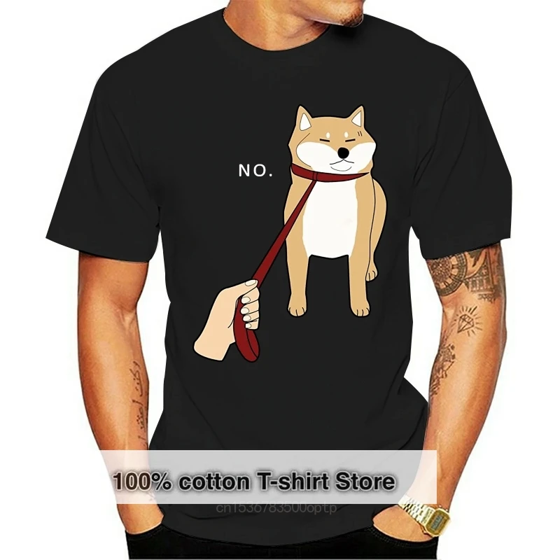 Brand T-Shirt Men 2020 Fashion  Cute Shiba Inu Nope Doge Meme - No. Standard Unisex T-Shirt   T Shirt