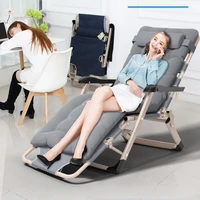 multi speed adjustable folding reclining chair office lunch break bed chair camp bed outdoor leisure home single beach chair