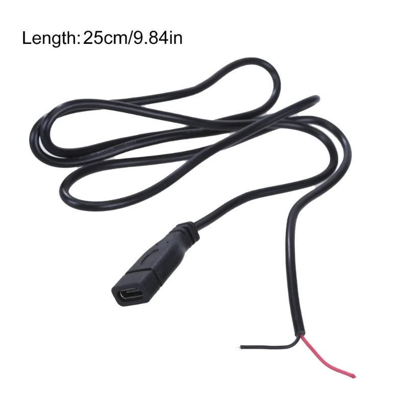 A9LC USB-кабель с косичкой типа USB к 2-контактным разъемам открытым концом для