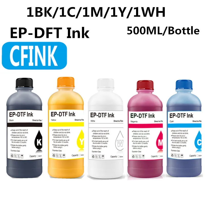 500 мл чернила DTF для Epson L800 L805 DX5 DX7 XP600 I3200 I4720 I5113 переводной пленки пленочный