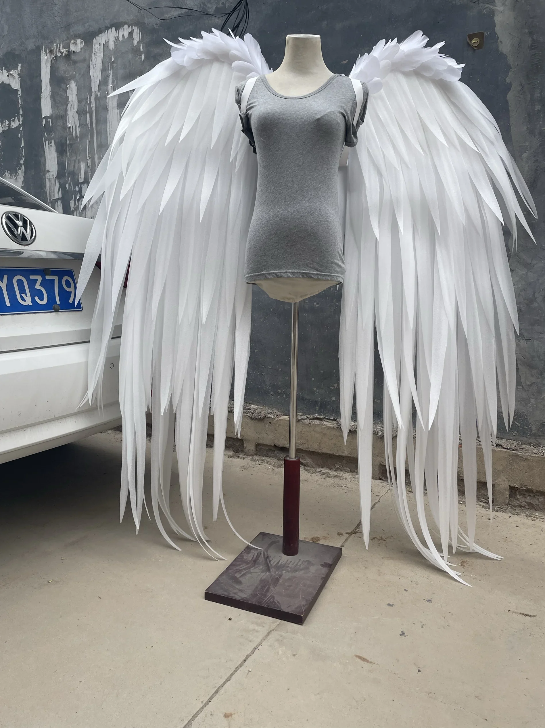 

Белые крылья ангела для танца