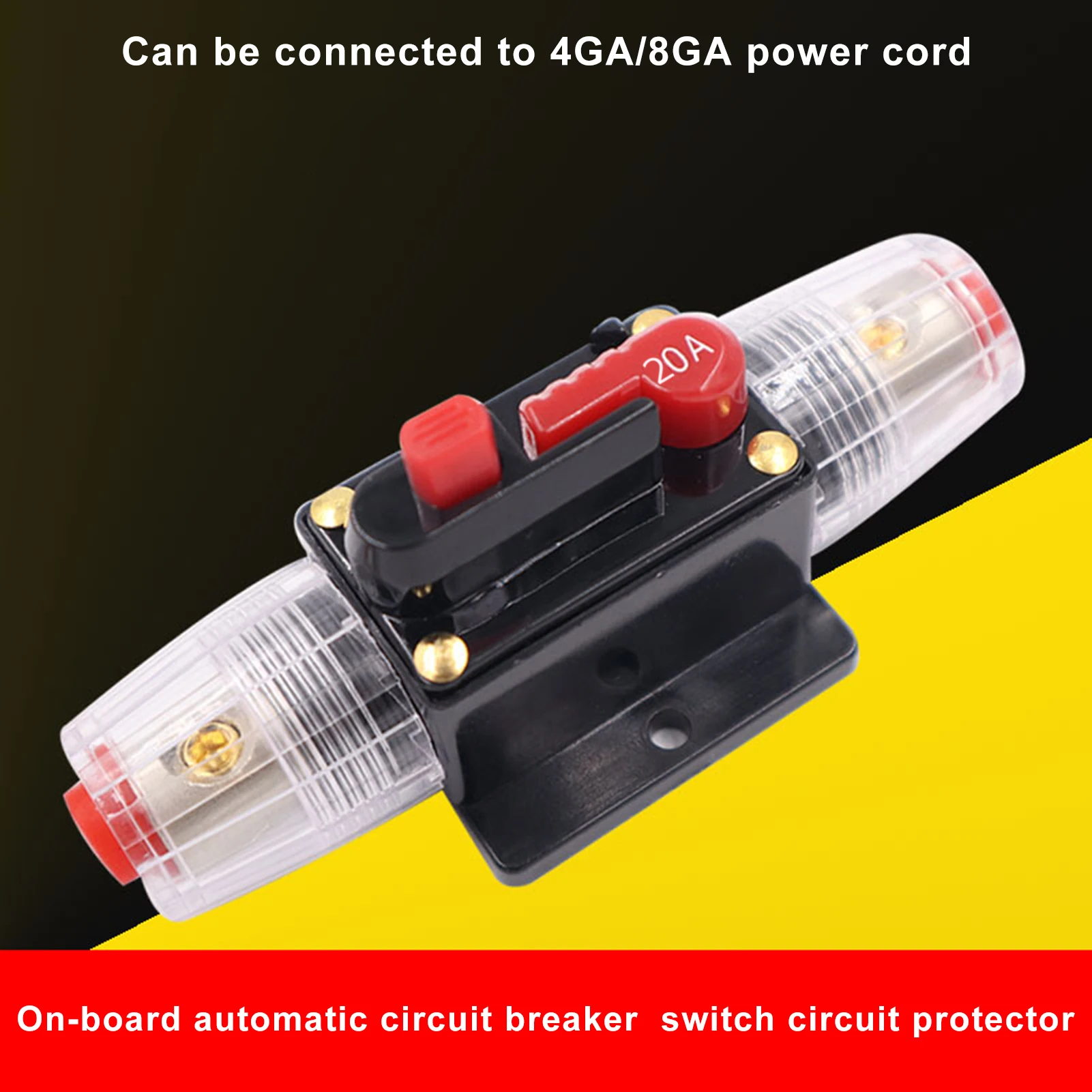 

Автоматический выключатель-предохранитель для автомобильного аудио 20A 30A 40A 60A