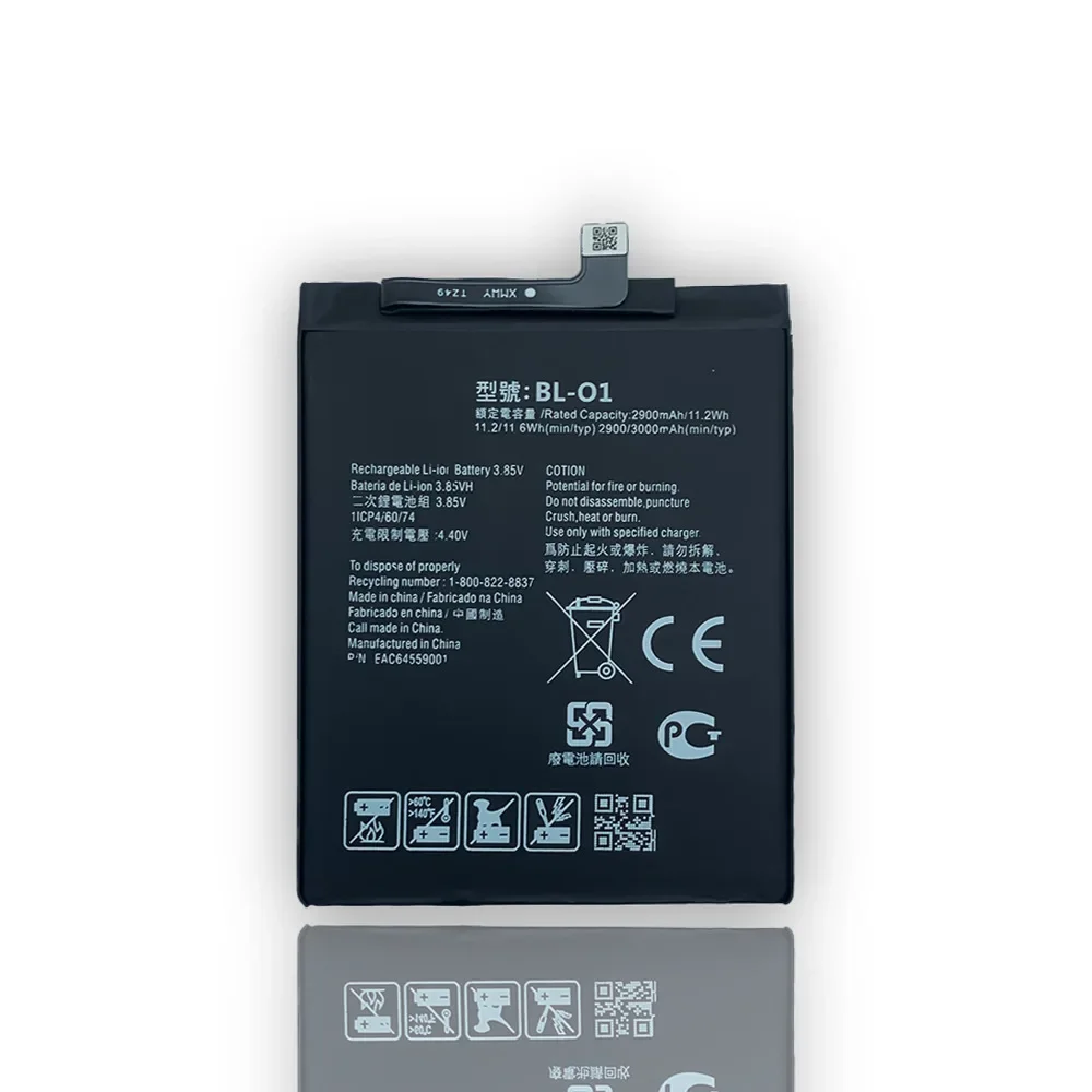 Новый аккумулятор 3000 мАч 3 85 В BL-01 для LG K20 2019 K8 BL-O1 мобильного телефона