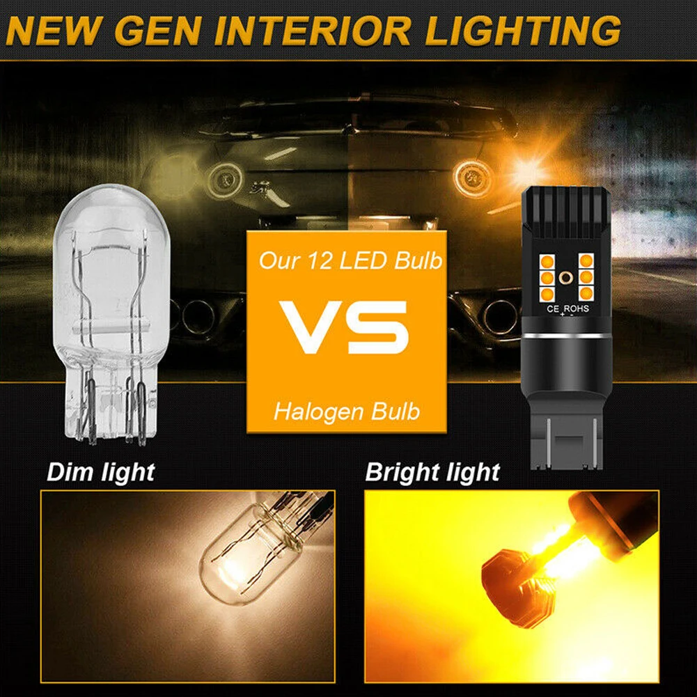 

Прочный высококачественный новый сигнал поворота светодиодные лампы освещение парковочные детали обратный аксессуар без ошибок