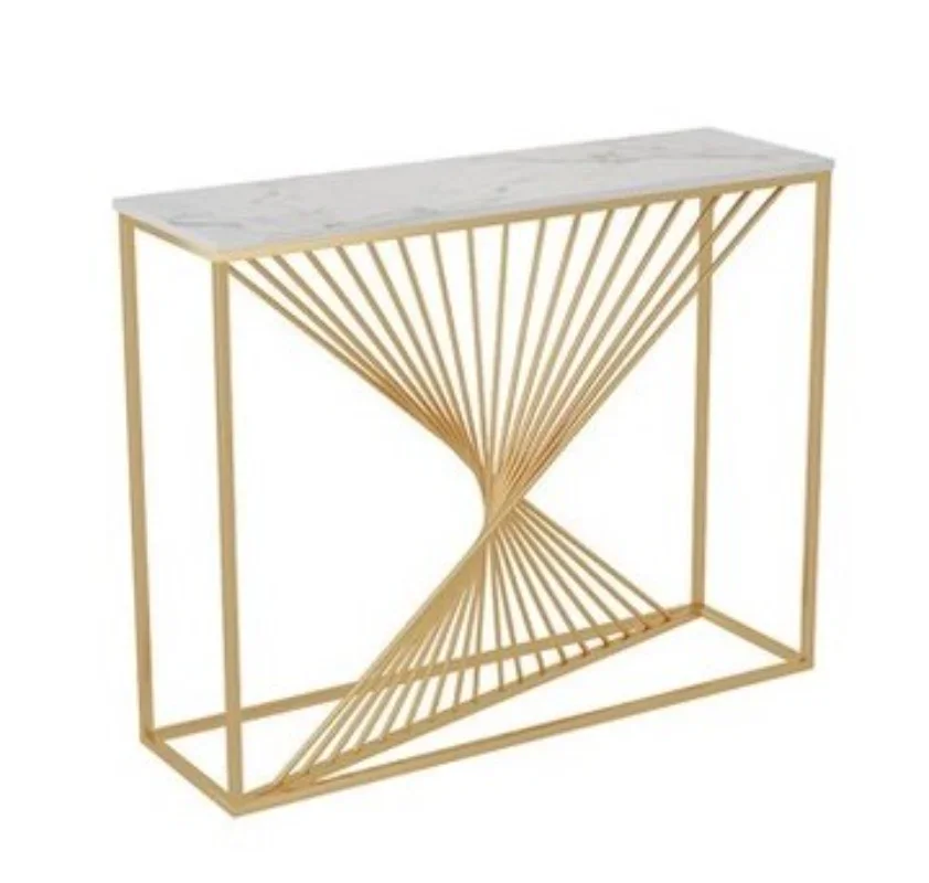 Легкая роскошная современная консоль мраморный диван для гостиной столы