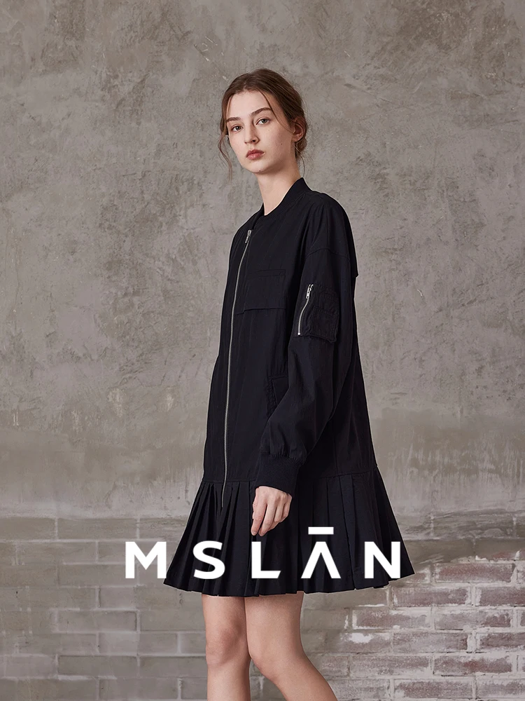 Модное двойное назначение/Mslan 2024 осенне-зимнее милое крутое короткое