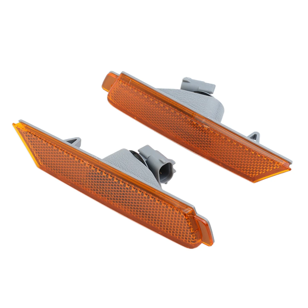 

Car Front Side Marker Signal Lamp 3W Amber Parking Light T10 GM2550197 Fits Ca Maro 2010-2015 Vehicle Exterior Accessories
