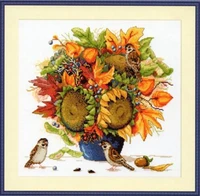 m201016home fun cross stitch kit package greeting needlework counted kits new style joy sunday kits embroidery