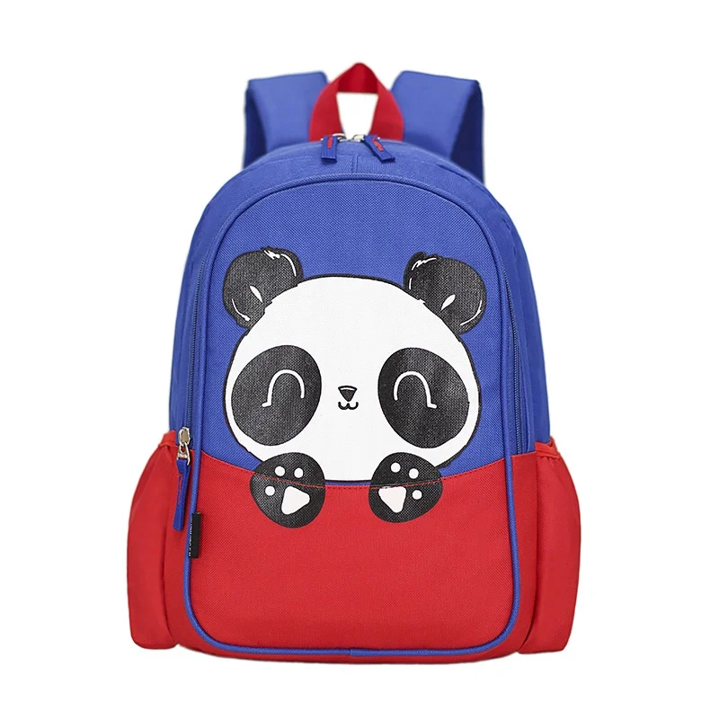 Grade 1-3 Primary Children Cartoon Backpacks New Girls Boys Students Panda Rabbit Cat Cute School Bags High-capacity All-match