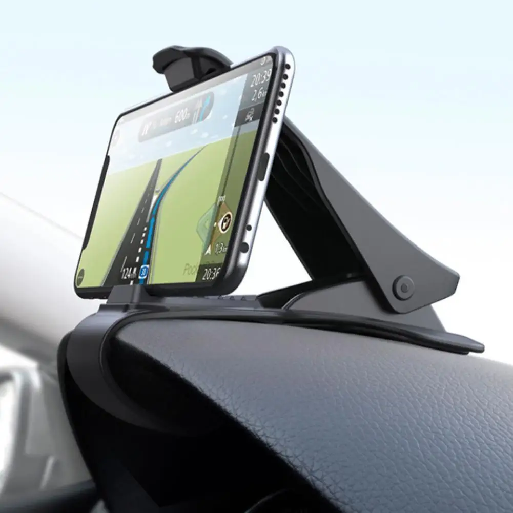 

Универсальный автомобильный держатель для телефона, подставка-держатель для сотового телефона в автомобиле, GPS-дисплей, кронштейн для приборной панели, регулируемый браслет для дисплея O6N9