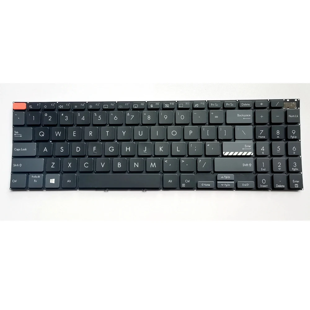 XIN-Russian-US Клавиатура для ноутбука с подсветкой Asus VivoBook Pro 16 M7600 M7600QE M7600QA M7600QC