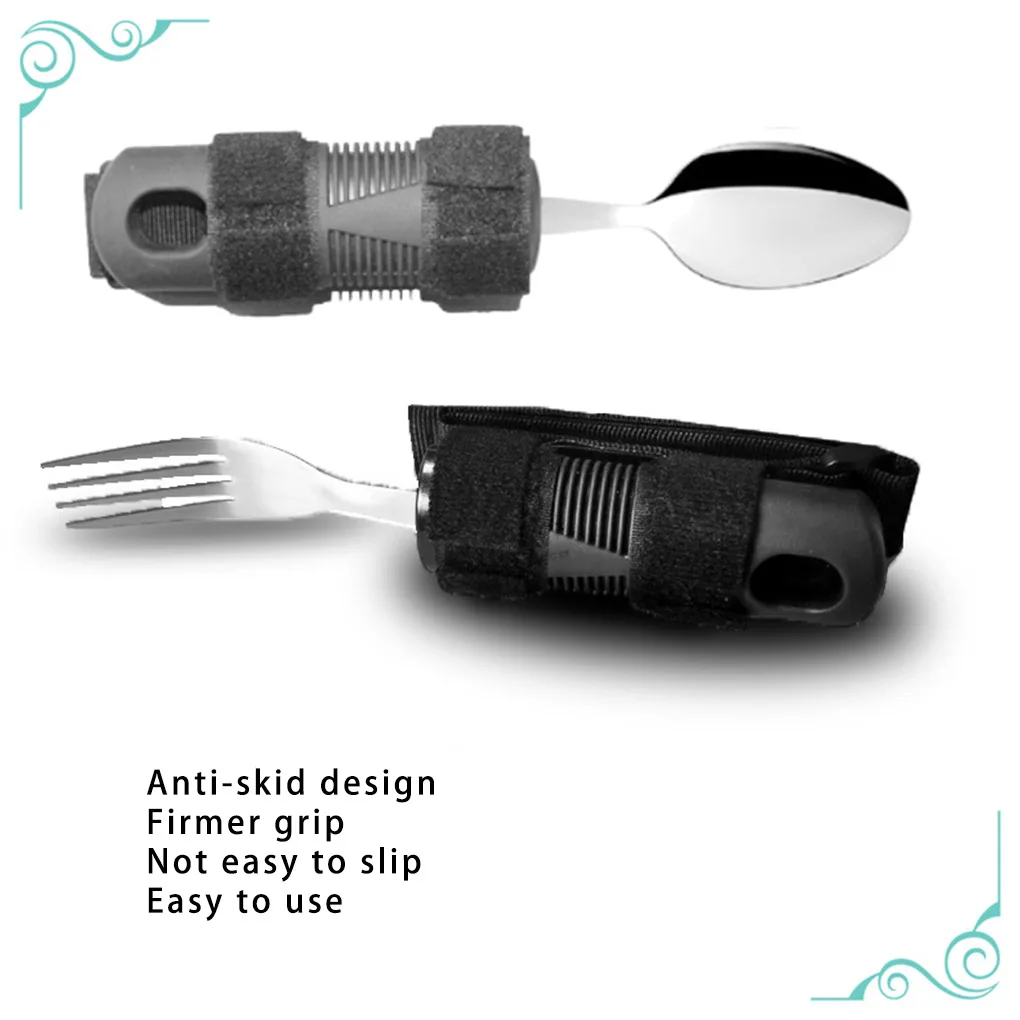 

Портативная антивстряхивающая посуда для ресторана, столовая посуда для пожилых людей, сменная антиударная посуда, ложка для пикника и приема еды для кемпинга