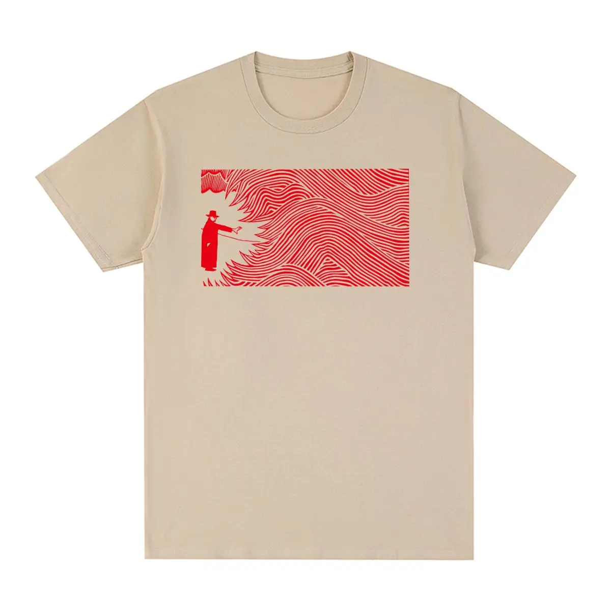 

Radiohead Thom Yorke Vintage T-shirt Music Rock Band Cotton Men T shirt New Tee Tshirt Womens Tops