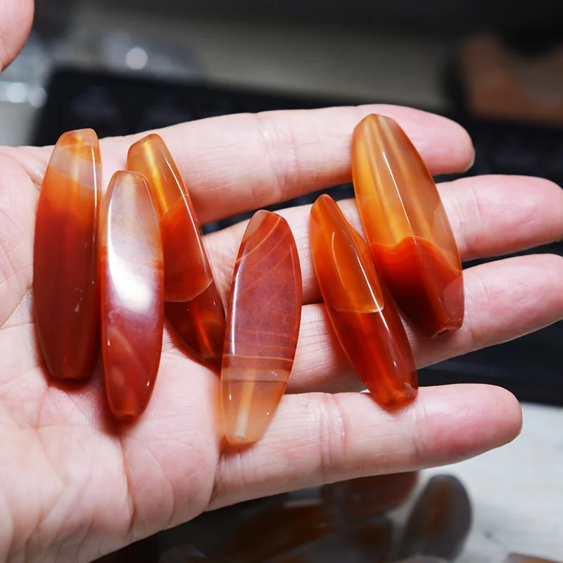 

50mmx13mm Long angular polychromatic agate camo piece pendant beads DIY jewelry making For DIY Jewelry Making