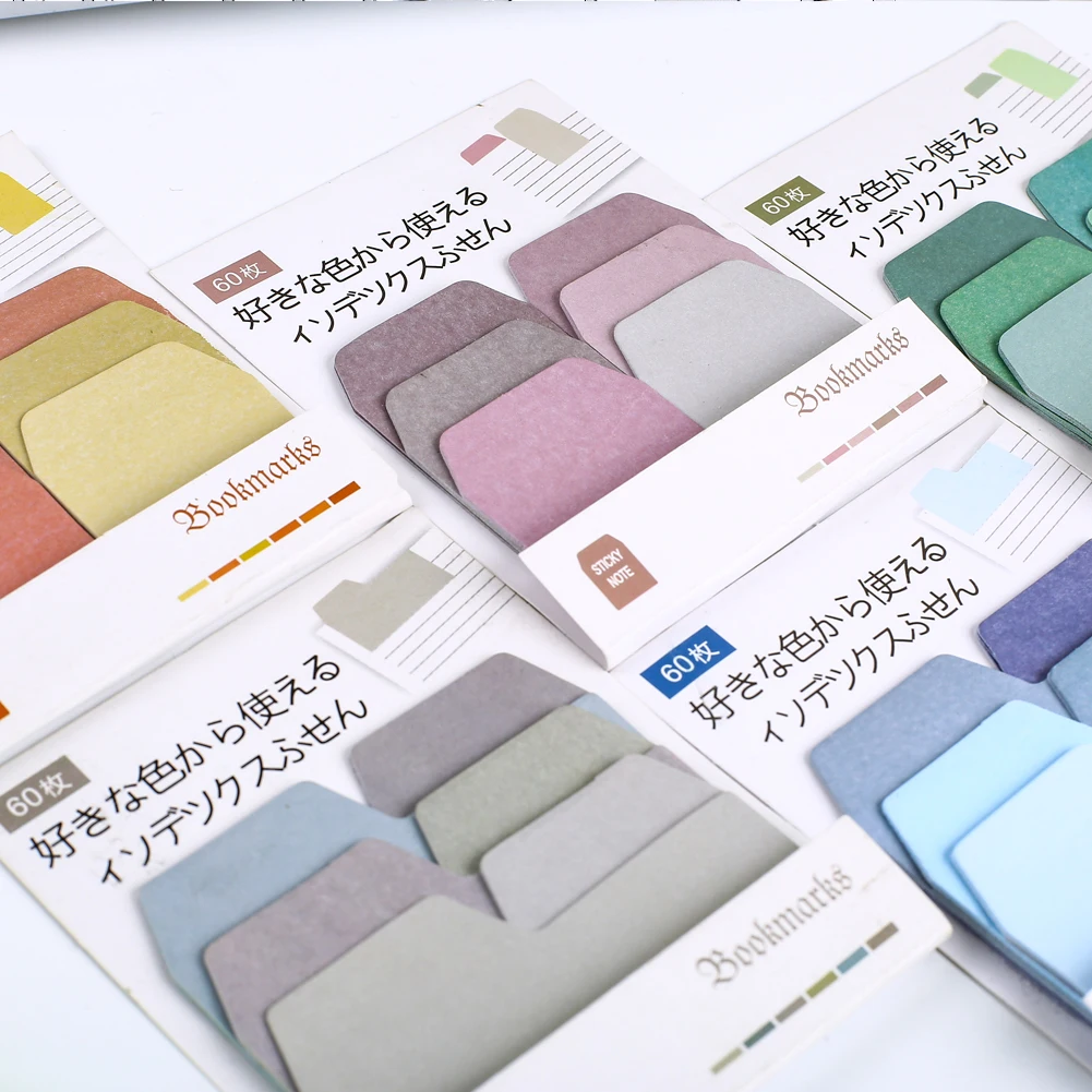 3 упаковки самоклеящихся липких заметок милый блокнот для журналов Kawaii список