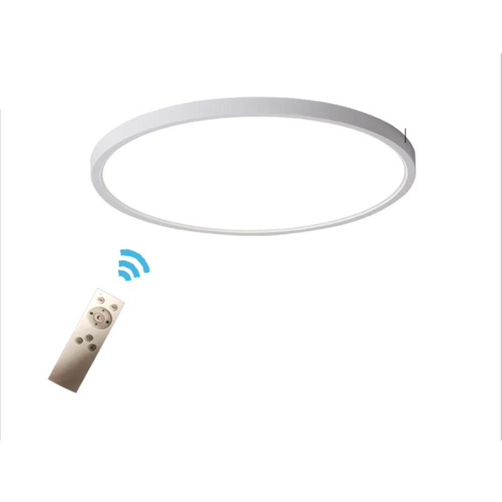 

Ультратонкие потолочные светодиодные лампы, приглушаемые современные светильники с дистанционным управлением для спальни, гостиной, кухн...