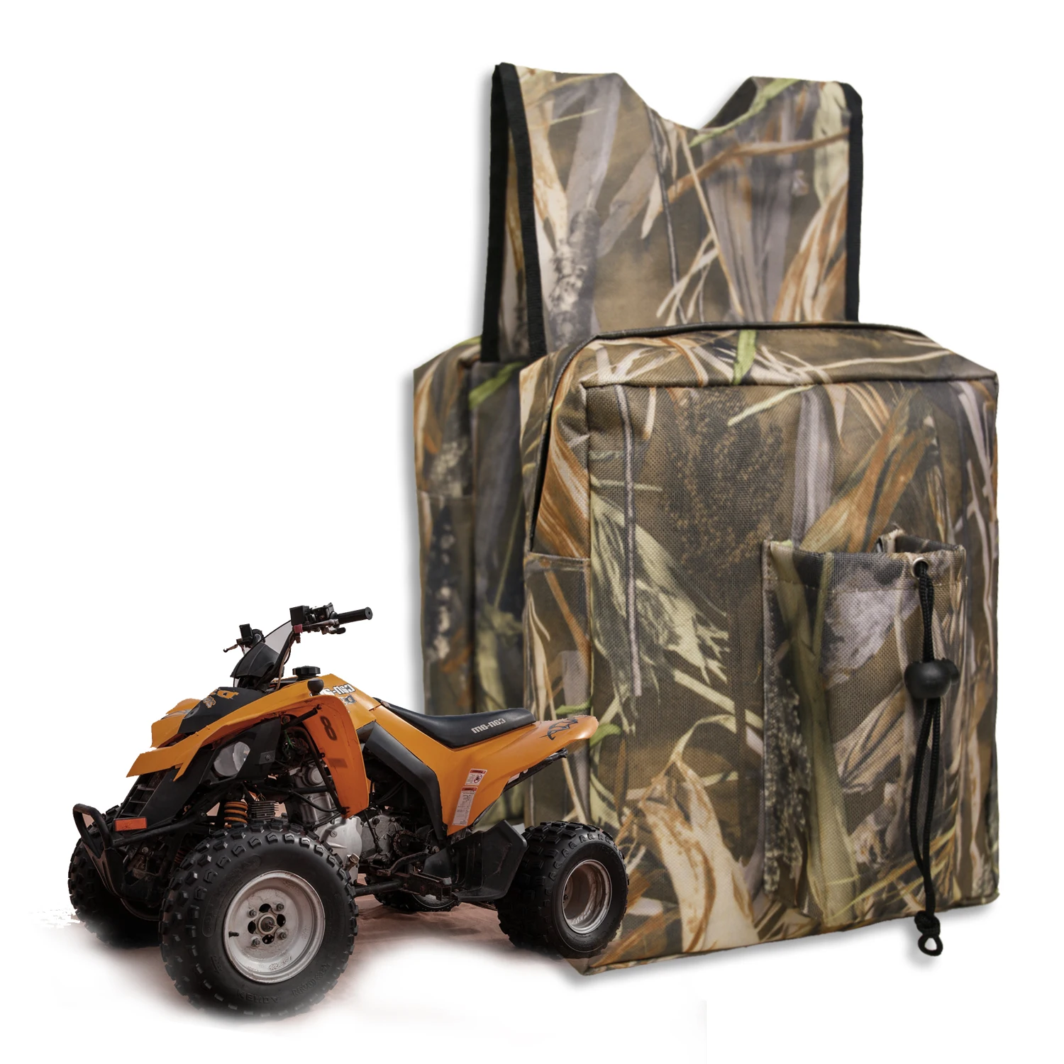 

Motorcycle Fuel Tank Bag 600D Oxford Cloth ATV UTV Snowmobile Motorcycle Cargo Pocket Tank Storage Saddle Bags Waterproof