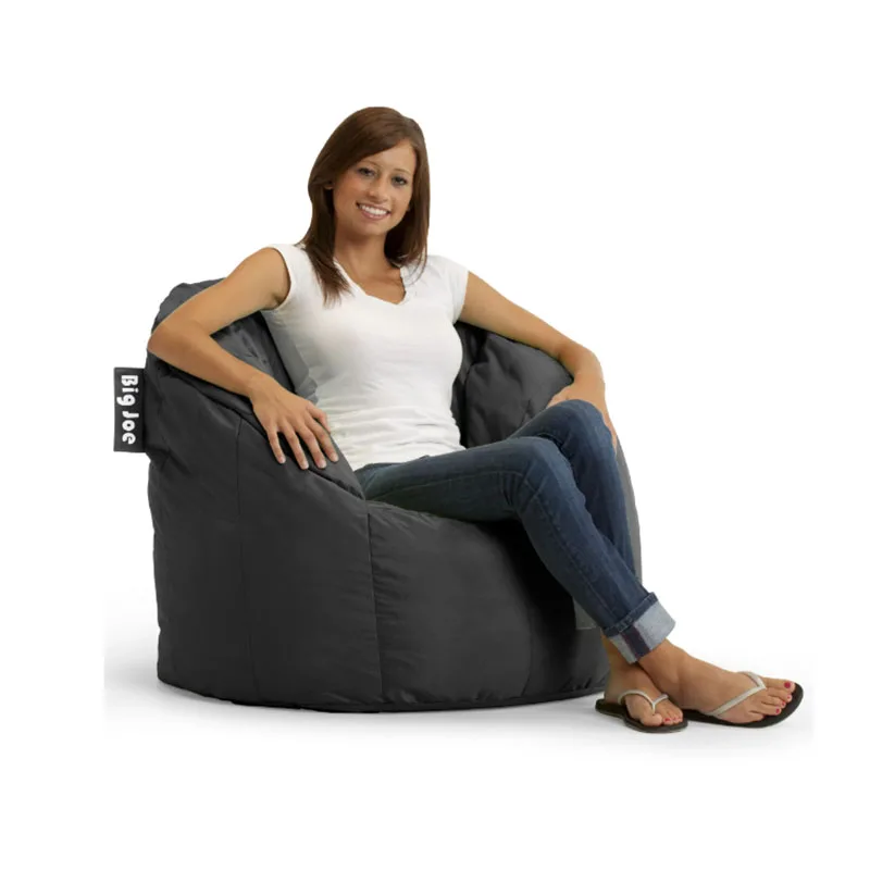 , 2.5ft, Black Sofa Chair For Den, Dorm Room, Or Living Room