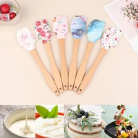 silicone spatula cooking baking scraper cake cream butter mixing batter tools
