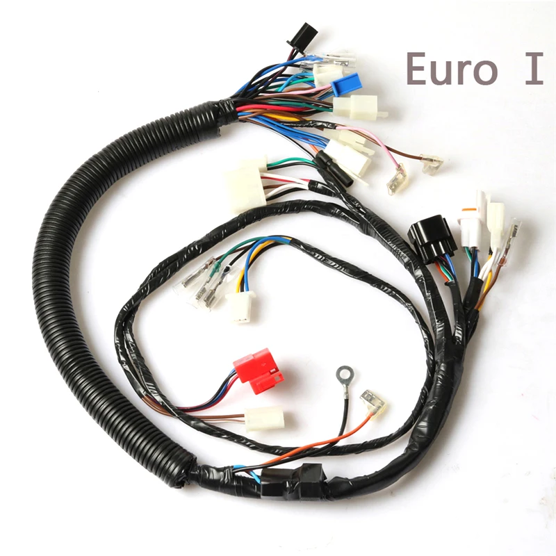 

Для мотоциклов YAMAHA YBR125 YBR YB 125: Полный комплект электропроводки, жгут проводов, разъемы, кабели, блок цепей