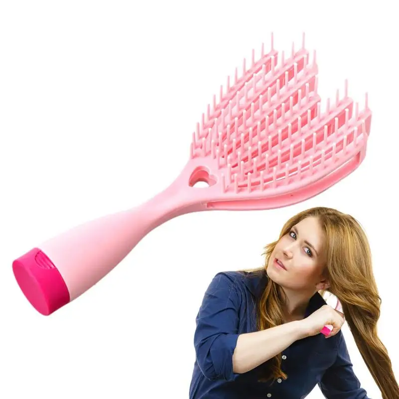 

Wet Hair Brush Detangler Detangling Multi-Use Brush For Wet And Dry Hair Thick Wet Wavy Oily Long And Coily Hair Brush Women