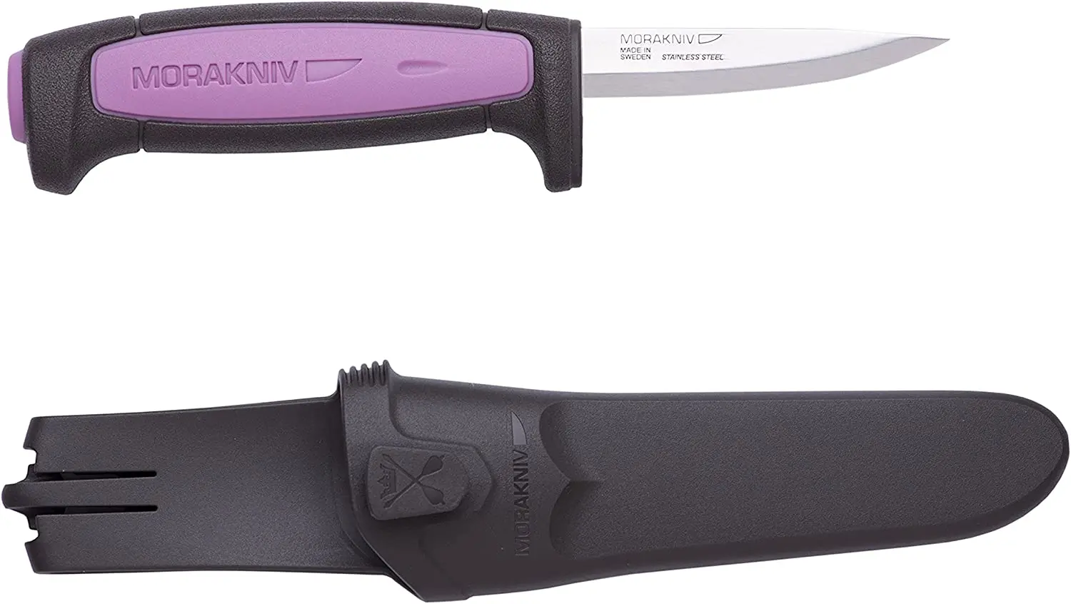 

Faca de precisão Craftline com lâmina de inoxidável Sandvik e bainha combi, 7,6 cm (M-12247)
