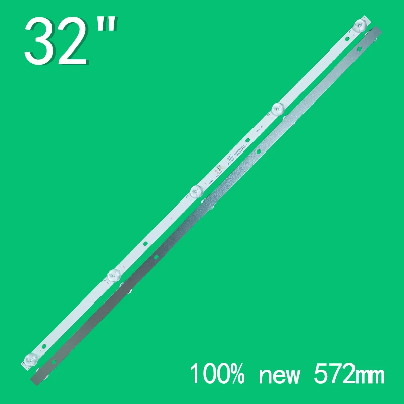 Светодиодные полосы подсветки для Fusion FLTV-32B100 Erisson 32LED18T2 Harper 32R470T 32R660T SJ.WB.D 3200501 -3030CS-M