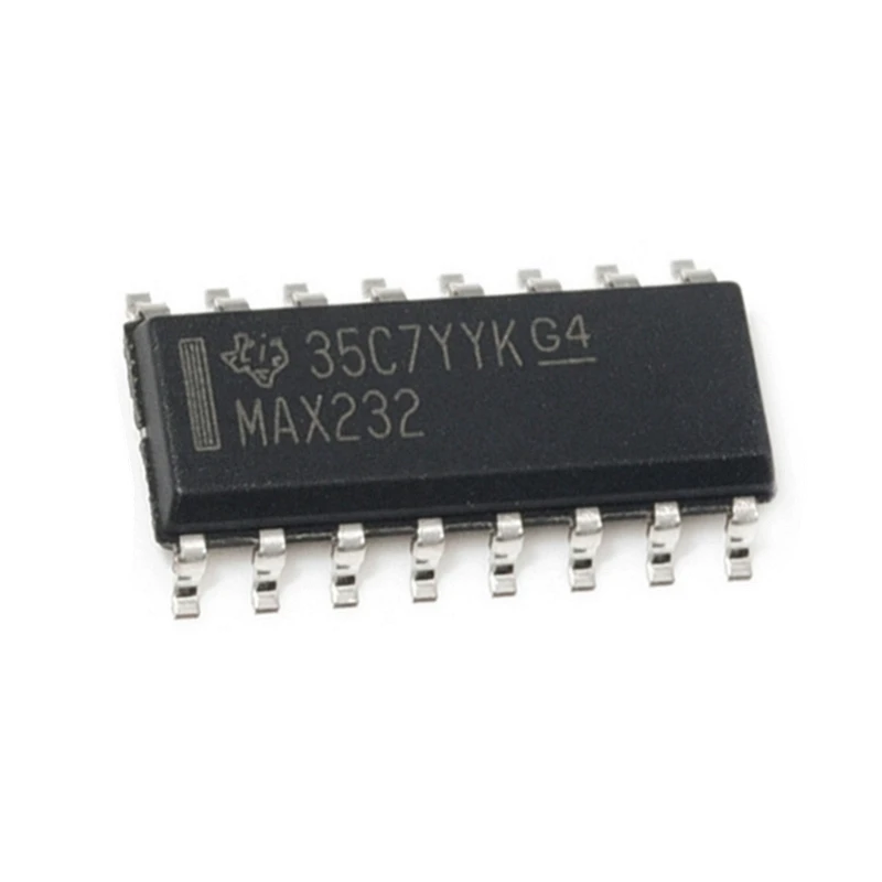 

MAX232DR silkscreen MAX232 MAX232 посылка SOP16 RS232 чип новый и оригинальный